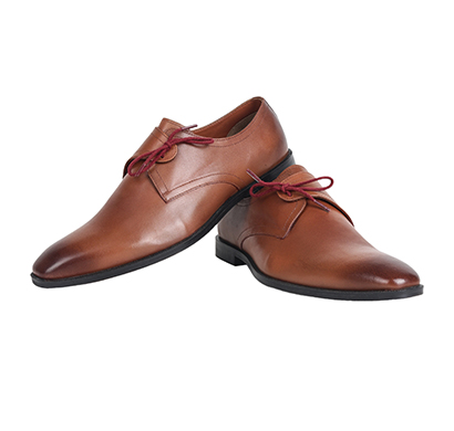 the leather box (9079) calf leather dual tone tan the charismatic tan lace ups mens shoes